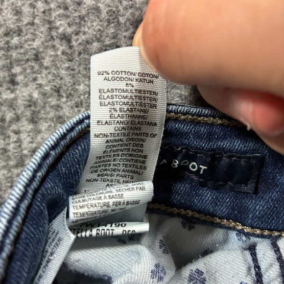 Lucky Brand Womens Bootcut Jeans Size 4x27 Regular Blue Stretch Candiani Denim - Picture 12 of 13